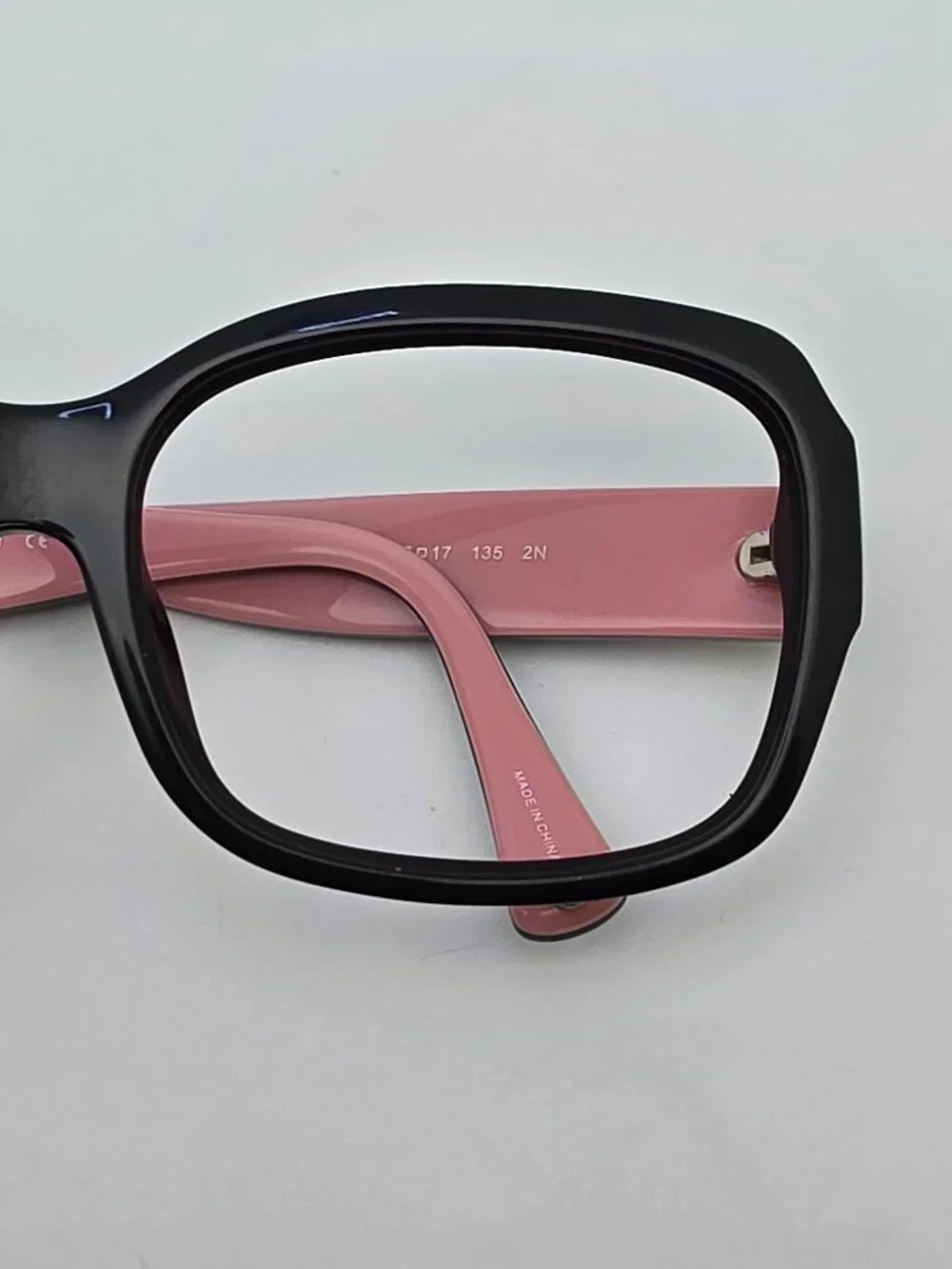 Coach HC 8001 L001 5053/11 Emma Black Gold on Pink Sunglasses Frame 57-17-135